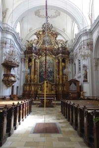 Interventionen in der Ursulinenkirche, Linz, 2020